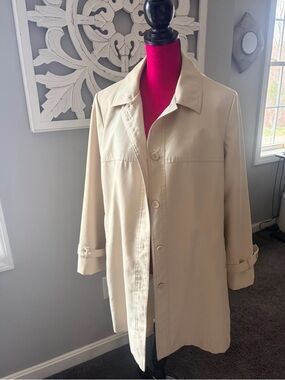 Bonders USA Vintage Trench Coat • Classic Beige • Minimalist Timeless Style